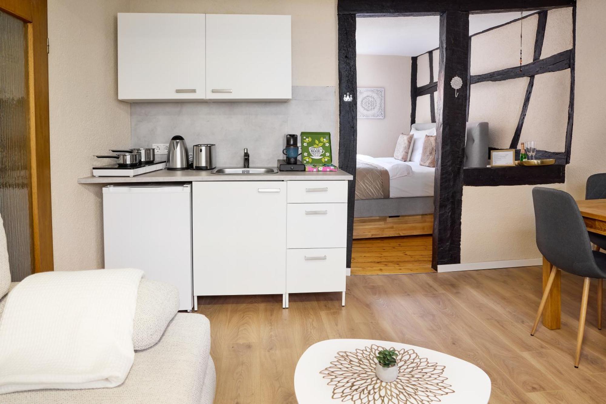 Hygge-Flats - Zentral Fuer 2-4 Personen, Wlan Apartment Heppenheim  Exterior photo